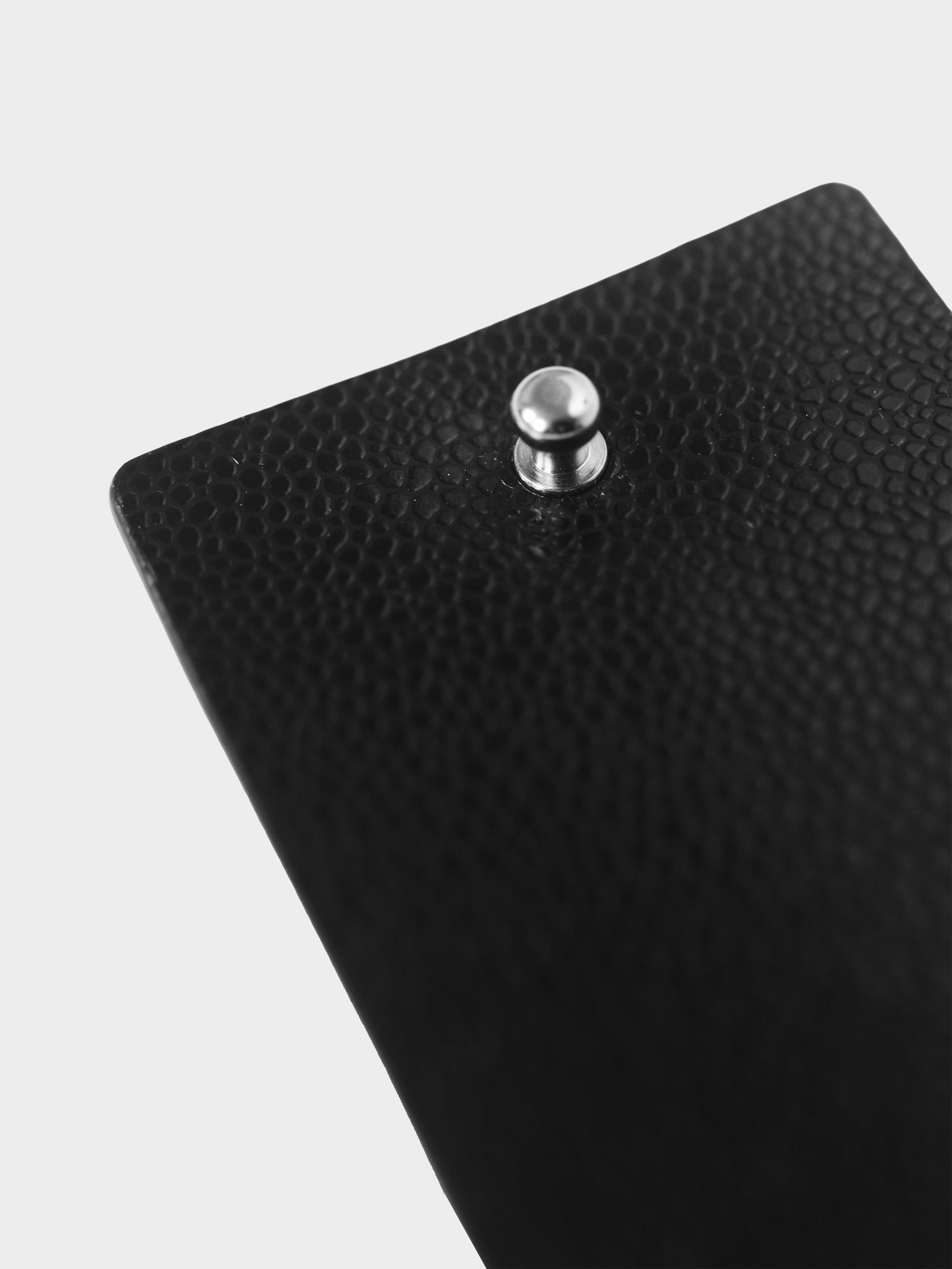 Black T Vegan Leather Wire Organizer