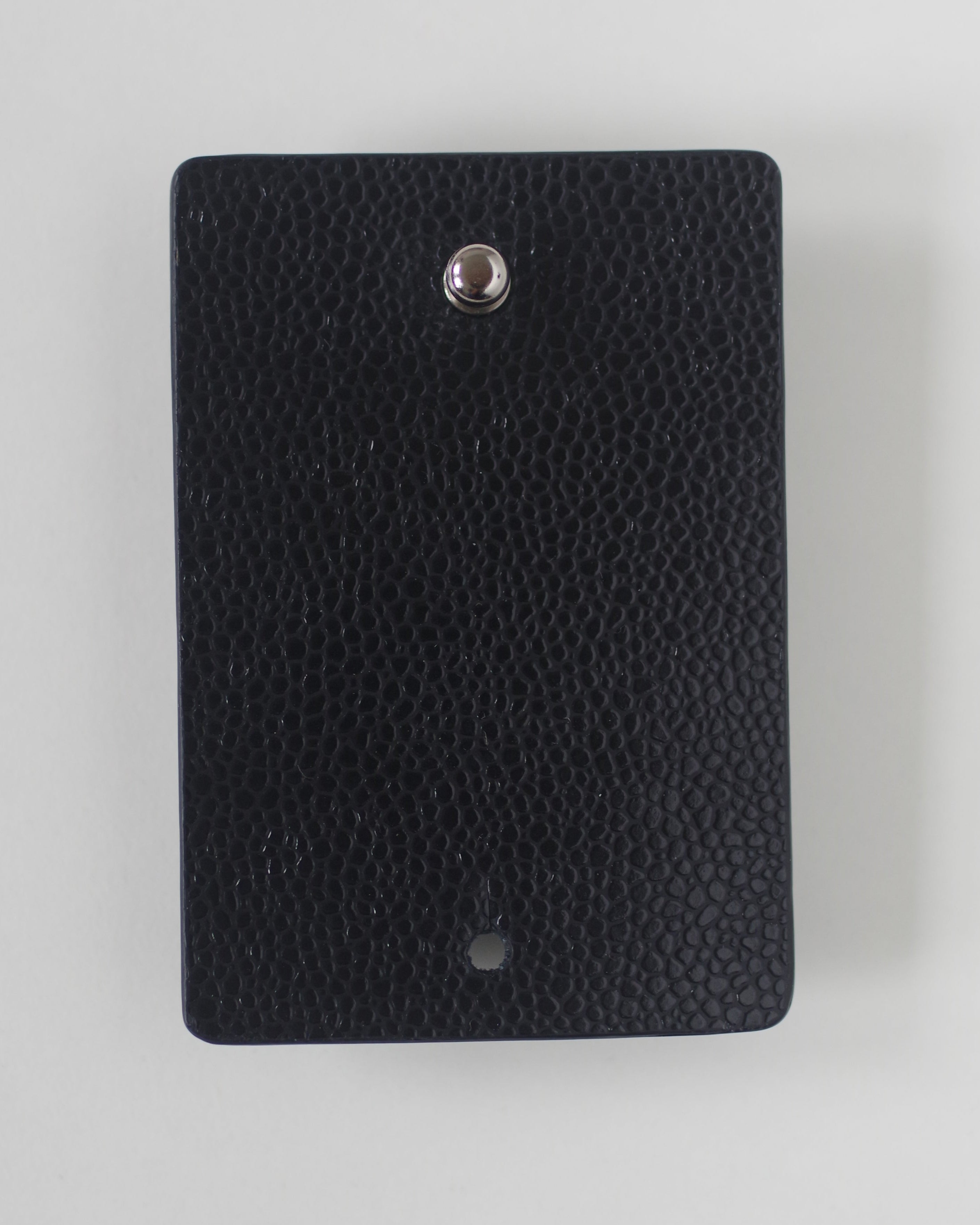 Black T Vegan Leather Wire Organizer